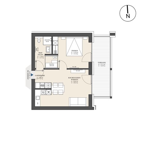 Floorplan - Lindenweg 235, 6314 Niederau